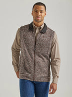 Wrangler - Men's George Strait Zip Front Knit Vest - 112334103