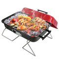 Portable Charcoal Tabletop Grill with Lid — product image