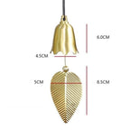 Pure Copper Wind Chimes Ornaments Exquisite Hanging Harmony Bells Garden Rustic Relaxing Tranquil Wind Chimes Japanese Home Balcony Bedroom Wind Chimes Car Pendant Birthday Gift Supplies
