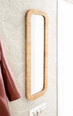 Rahfy Rectangle Framed Wall Mirror