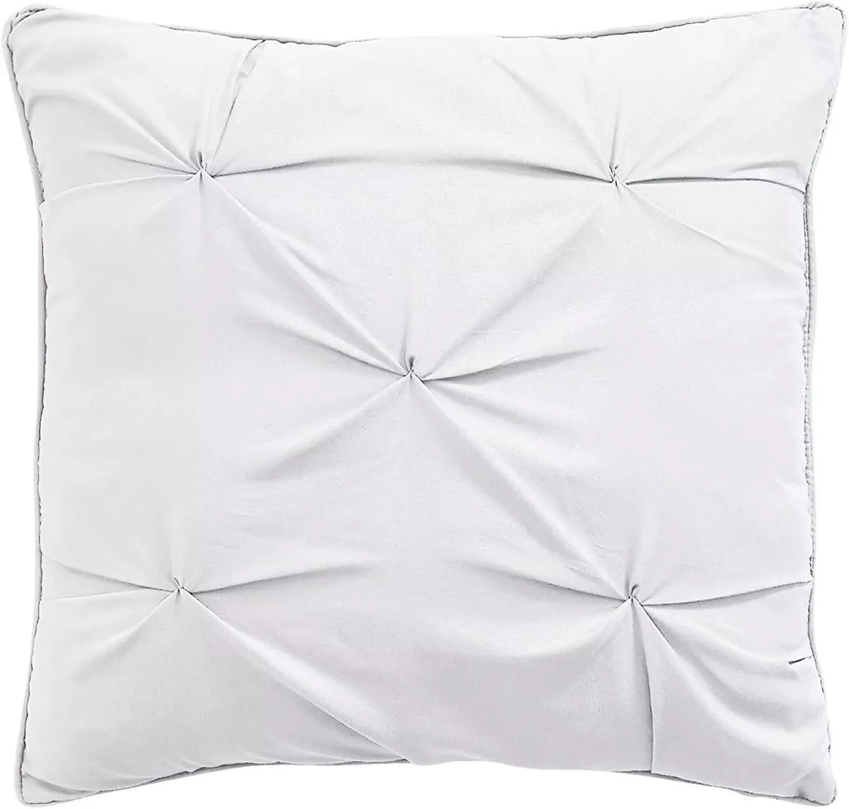 Vcny Home Carmen Pintuck 4 Piece Comforter Set, Queen Bedding
