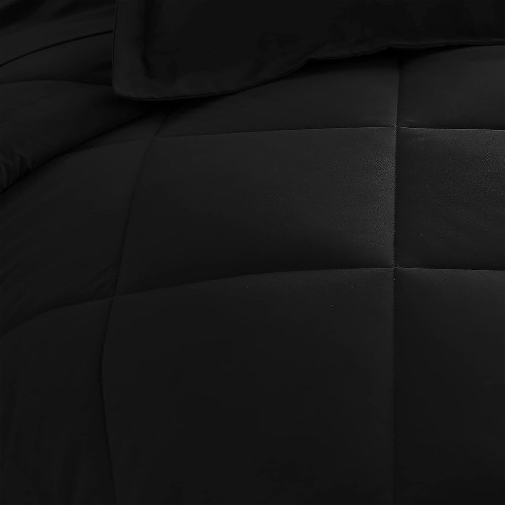 Sleepdown Bed in a Bag 7 Pcs Microfiber Comforter Set with Soft & Cozy Feel
