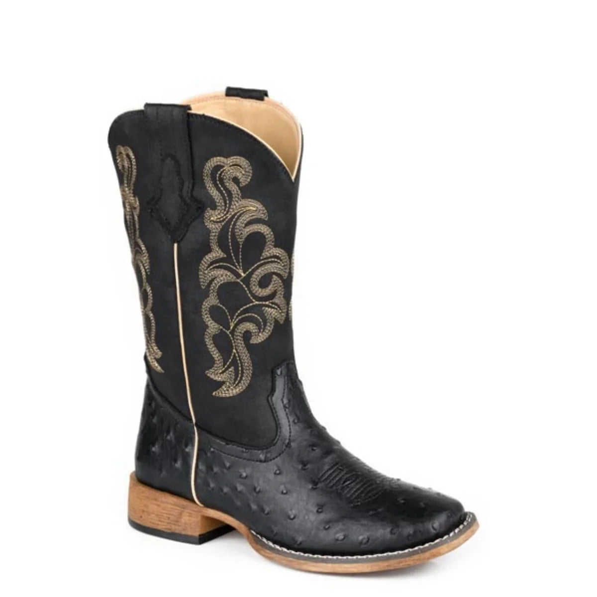 Roper Cowboy Classic (Black) - Women's Cowgirl Boot — product image