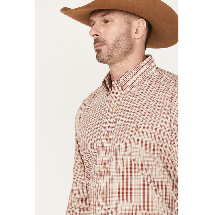 Wrangler - Men's Classics Plaid Print Long Sleeve Shirt - 112330362
