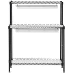 VEVOR DIY Plant Stand with Grow Lights 6 Tiers 192W 70.9" Tall Plant Grow Shelf