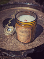 Vintage Wooden Wick Candle – Art Deco 1920s Inspired Scented Candle Gift — product photo 2