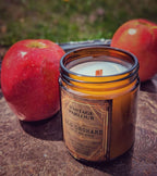 Vintage Wooden Wick Candle – Art Deco 1920s Inspired Scented Candle Gift — product photo 7