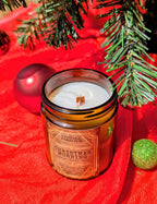 Vintage Wooden Wick Candle – Art Deco 1920s Inspired Scented Candle Gift — product photo 13