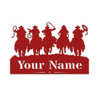 Western Posse Cowboy Monogram
