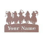Western Posse Cowboy Monogram
