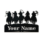 Western Posse Cowboy Monogram