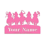 Western Posse Cowboy Monogram