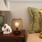 Set of 2 Battery Operated Lamp LED Table Lantern-Egg Shape