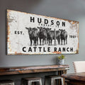 Cattle Ranch Rustic Sign — product image