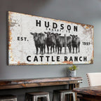 Cattle Ranch Rustic Sign — product image