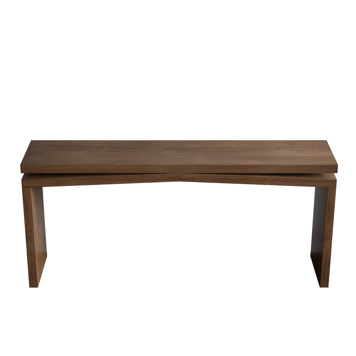 65-Inch Solid Wood Veneer Console Table, Long Farmhouse Entryway Sofa Table for Living Room, Hallway, Behind Couch, Apartment, Antique Rustic